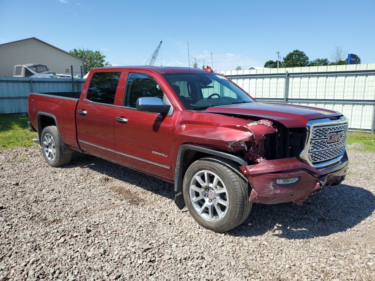 2017 GMC Sierra Den vin: NY76346