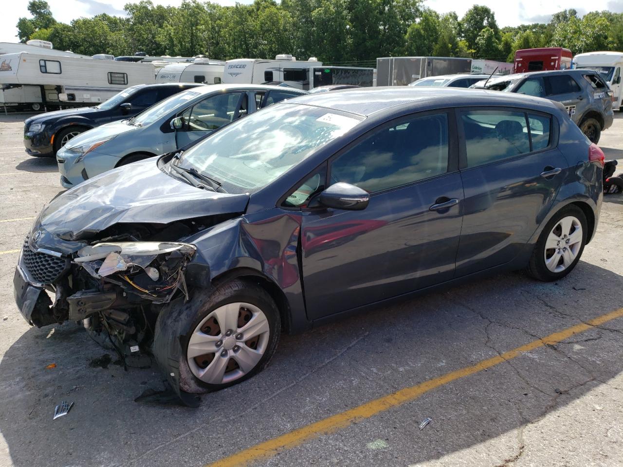 Lot #2754006965 2016 KIA FORTE LX