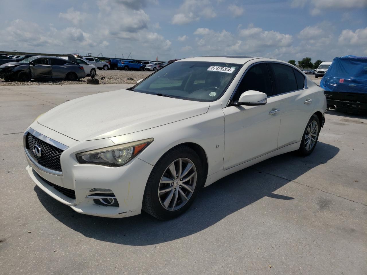 JN1BV7APXFM357317 2015 Infiniti Q50 Base