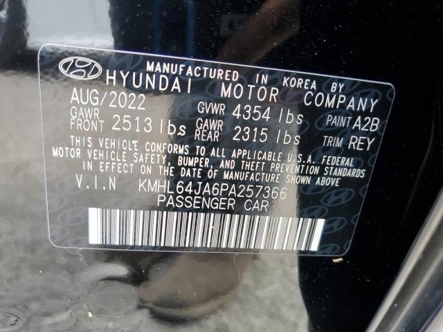 2023 Hyundai Sonata Sel VIN: KMHL64JA6PA257366 Lot: 60151664