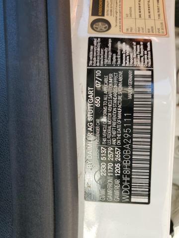 2011 Mercedes-Benz E 350 4Matic VIN: WDDHF8HB0BA295111 Lot: 59112264