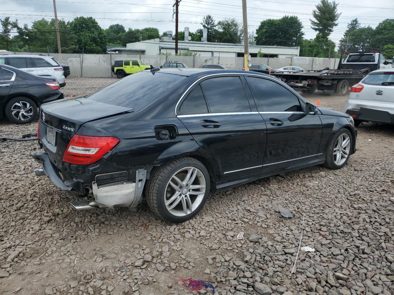 WDDGF8AB6ER307418 2014 Mercedes-Benz C 300 4Matic