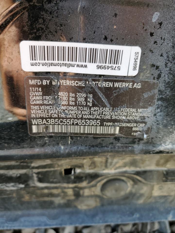 WBA3B5C55FP653965 2015 BMW 328 Xi Sulev