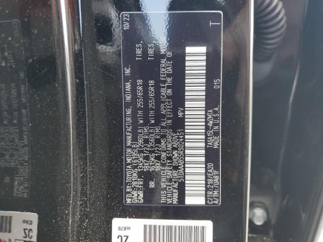 2024 TOYOTA GRAND HIGH - 5TDAAAB55RS024451