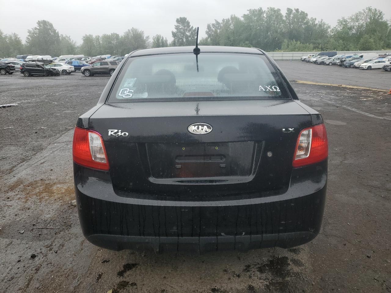 KNADH4A35A6643532 2010 Kia Rio Lx