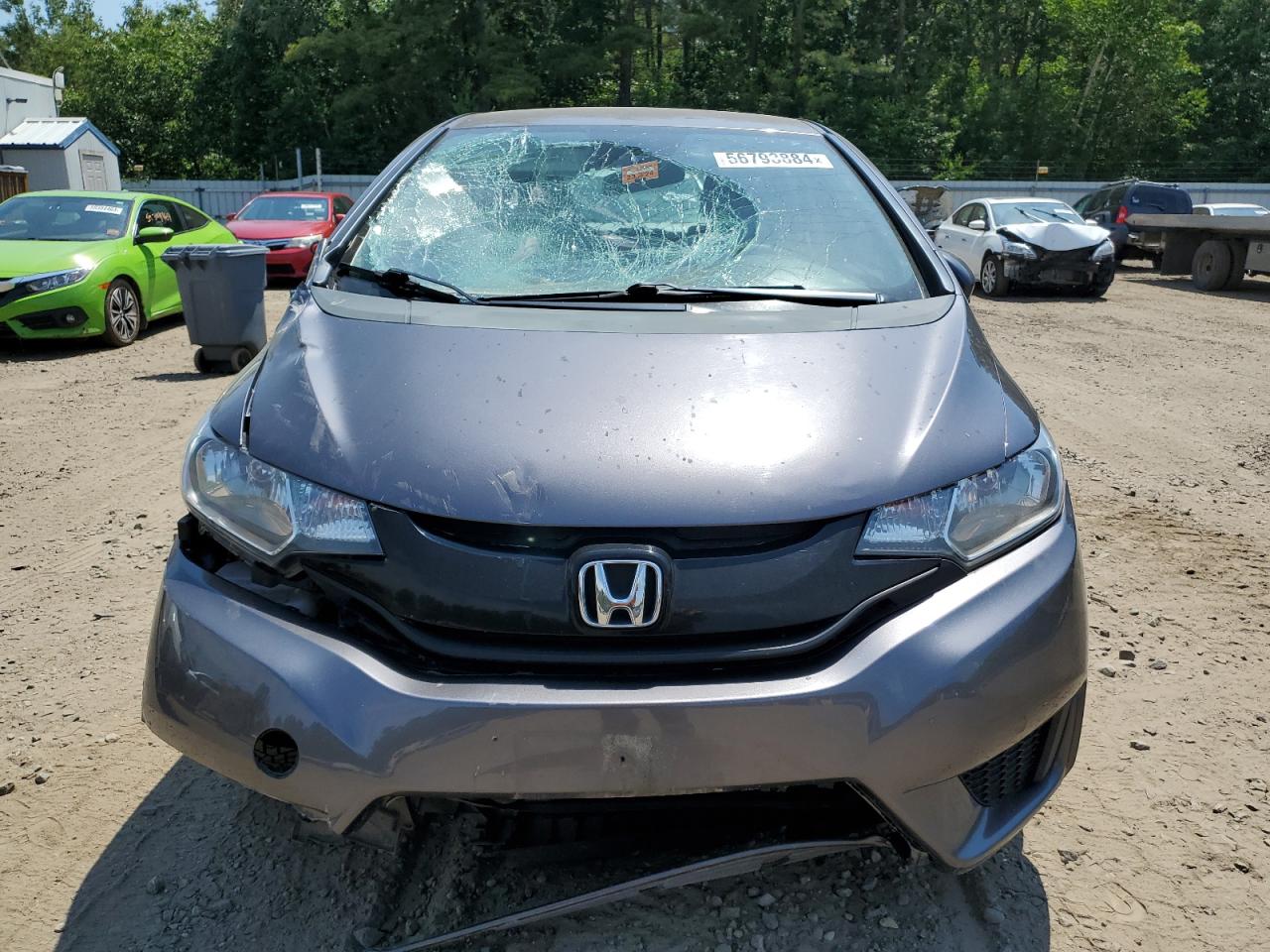 Lot #2619517717 2015 HONDA FIT LX