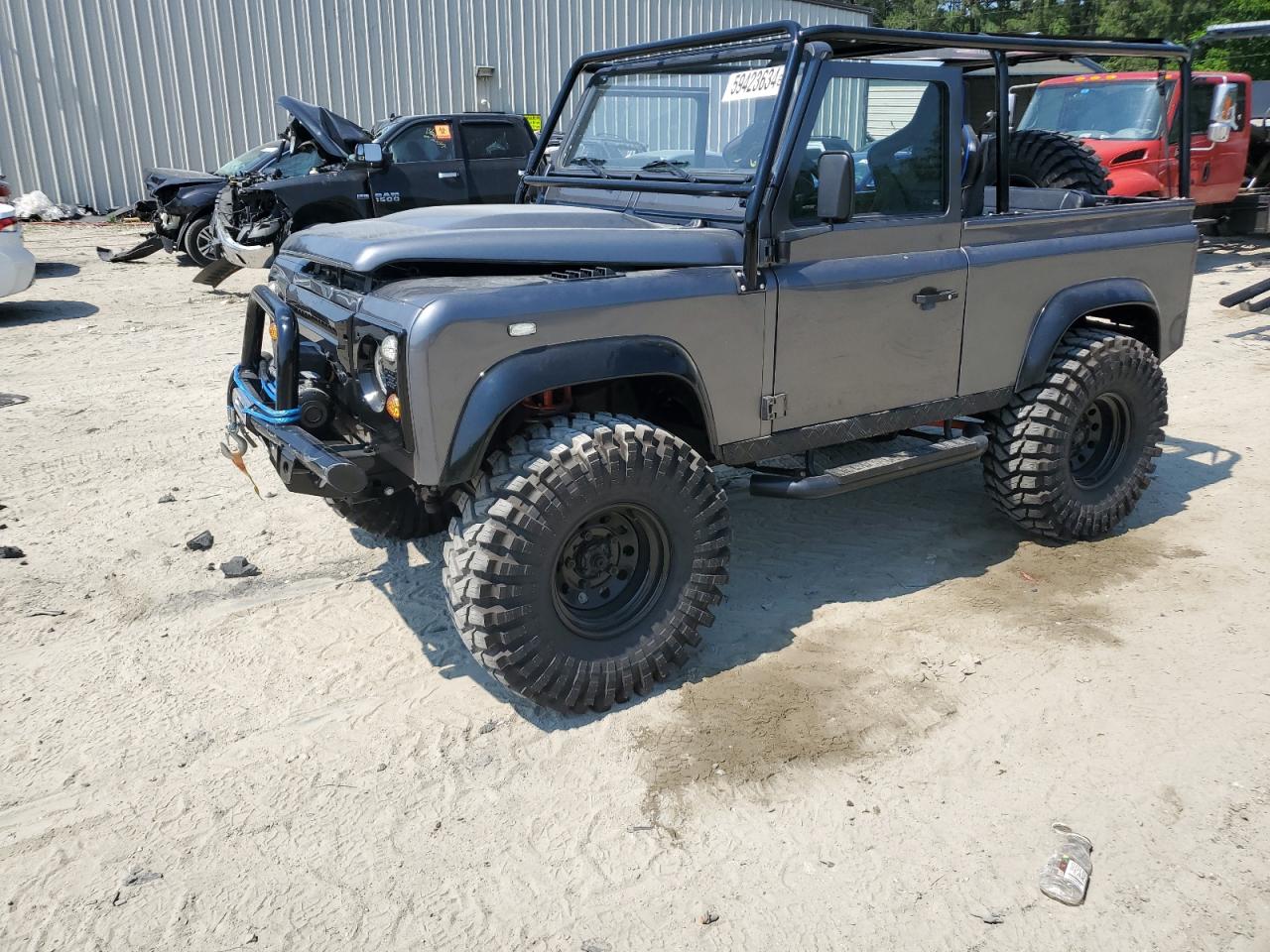 Lot #2962568901 1995 LAND ROVER DEFENDER 9