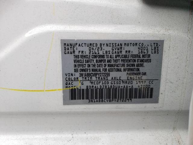 2023 Nissan Sentra Sv VIN: 3N1AB8CV8PY272299 Lot: 58744334
