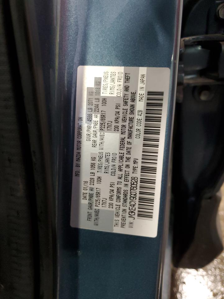 JM3KE4CY9G0760528 2016 Mazda Cx-5 Touring