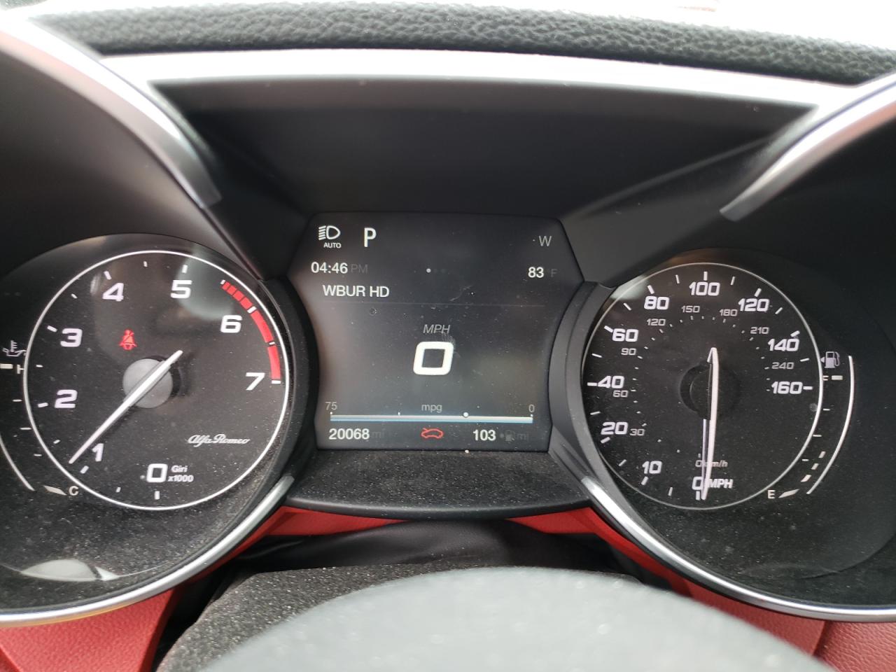 ZARFAEDN7H7540707 2017 Alfa Romeo Giulia Q4