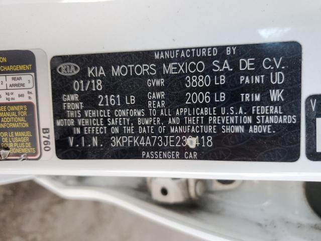2018 KIA FORTE LX - 3KPFK4A73JE233418