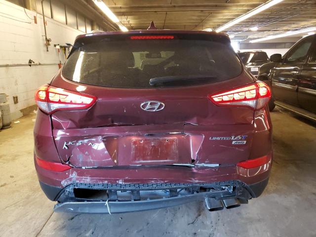2017 Hyundai Tucson Limited VIN: KM8J3CA21HU501833 Lot: 58960144