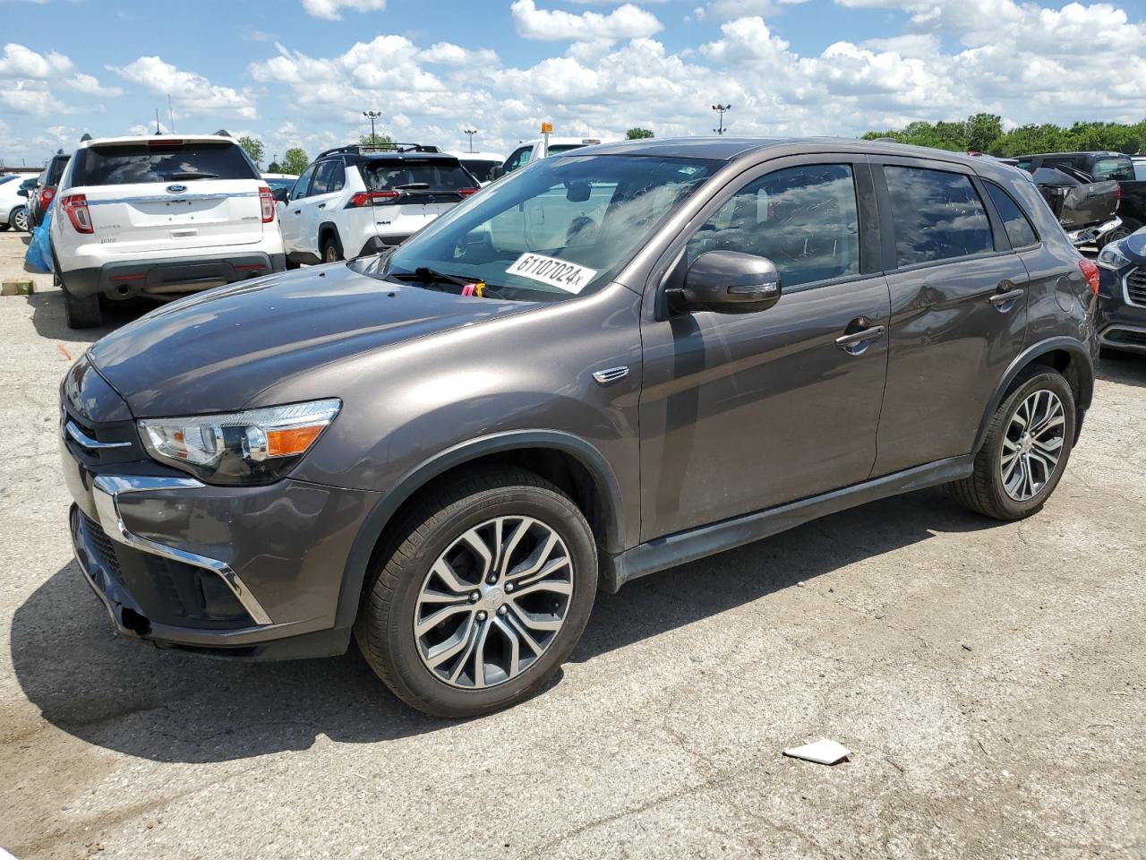 2018 Mitsubishi Outlander Sport Es vin: JA4AP3AU5JU024883