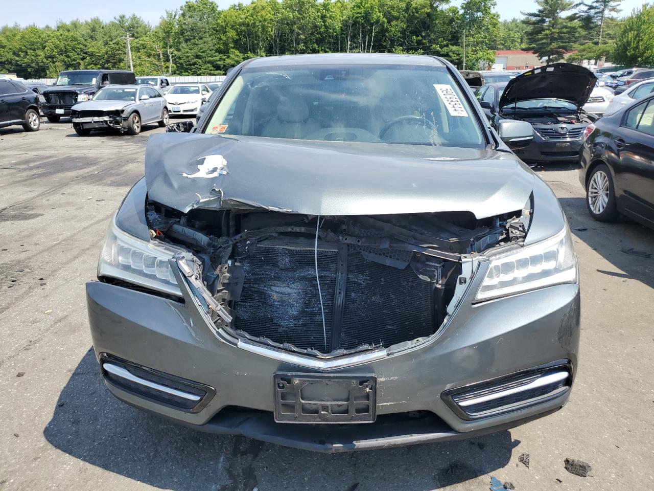 2015 Acura Mdx Technology vin: 5FRYD4H45FB005886