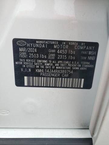 2024 HYUNDAI SONATA SEL - KMHL14JA4RA389754