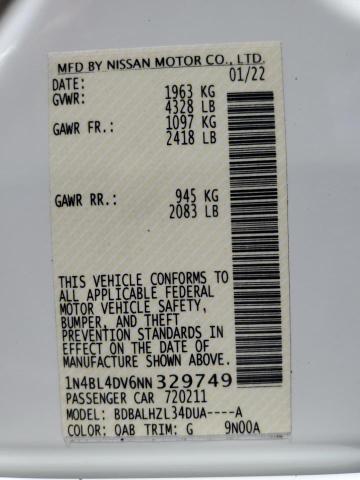 1N4BL4DV6NN329749 2022 NISSAN ALTIMA - Image 12