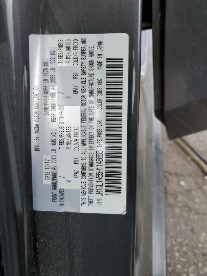 JM1GL1V55H1148666 2017 Mazda 6 Touring