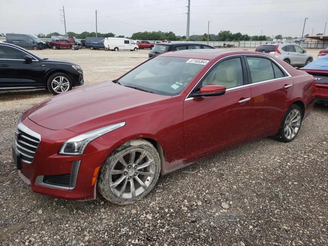 1G6AR5SX7H0216900 2017 Cadillac Cts Luxury