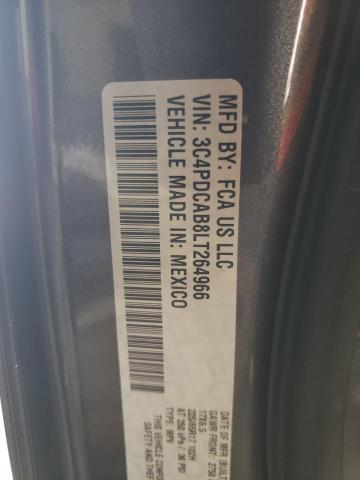 2020 Dodge Journey Se VIN: 3C4PDCAB8LT264966 Lot: 58749164