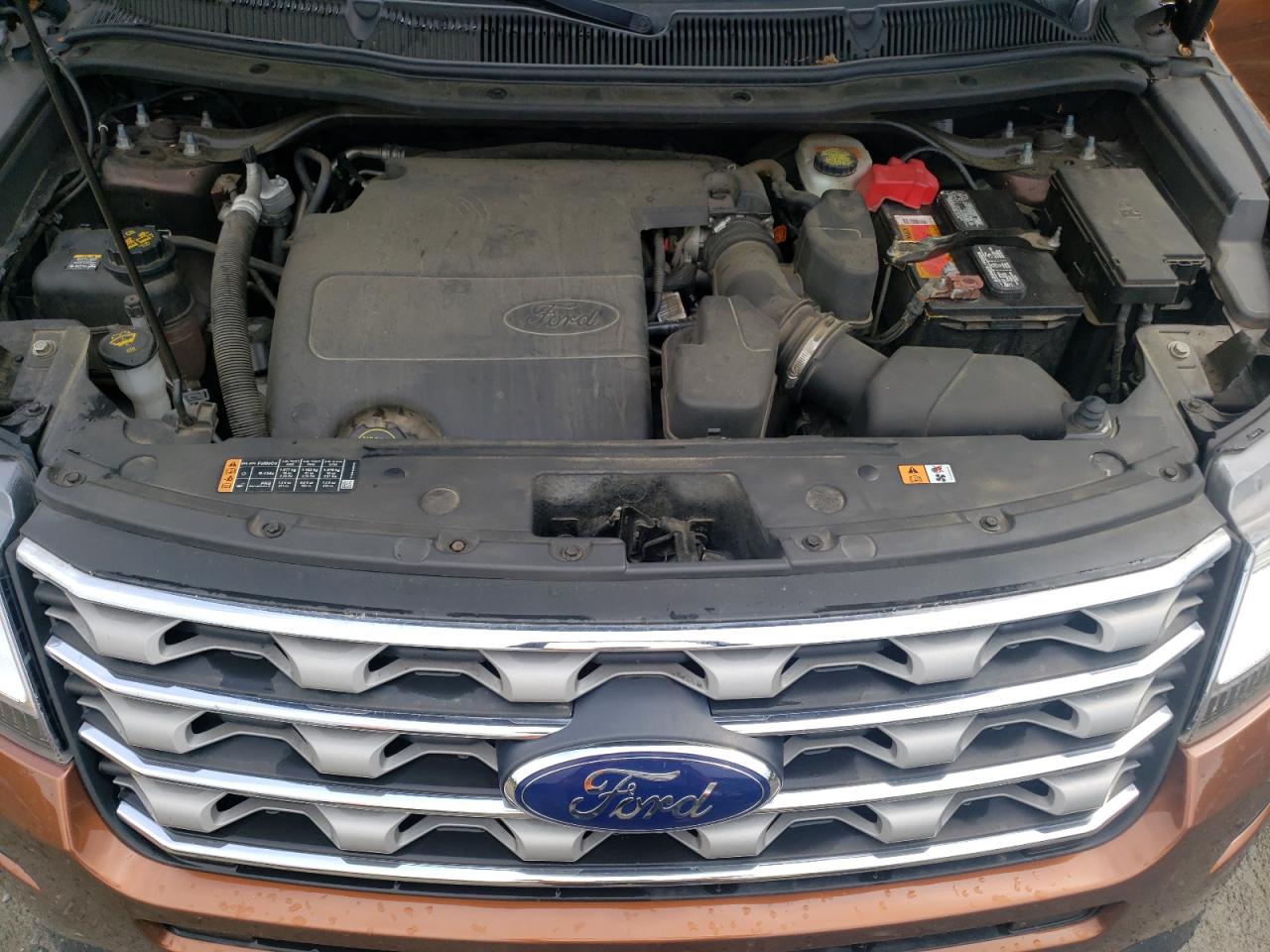 1FM5K7D81HGD10617 FORD EXPLORER 2017