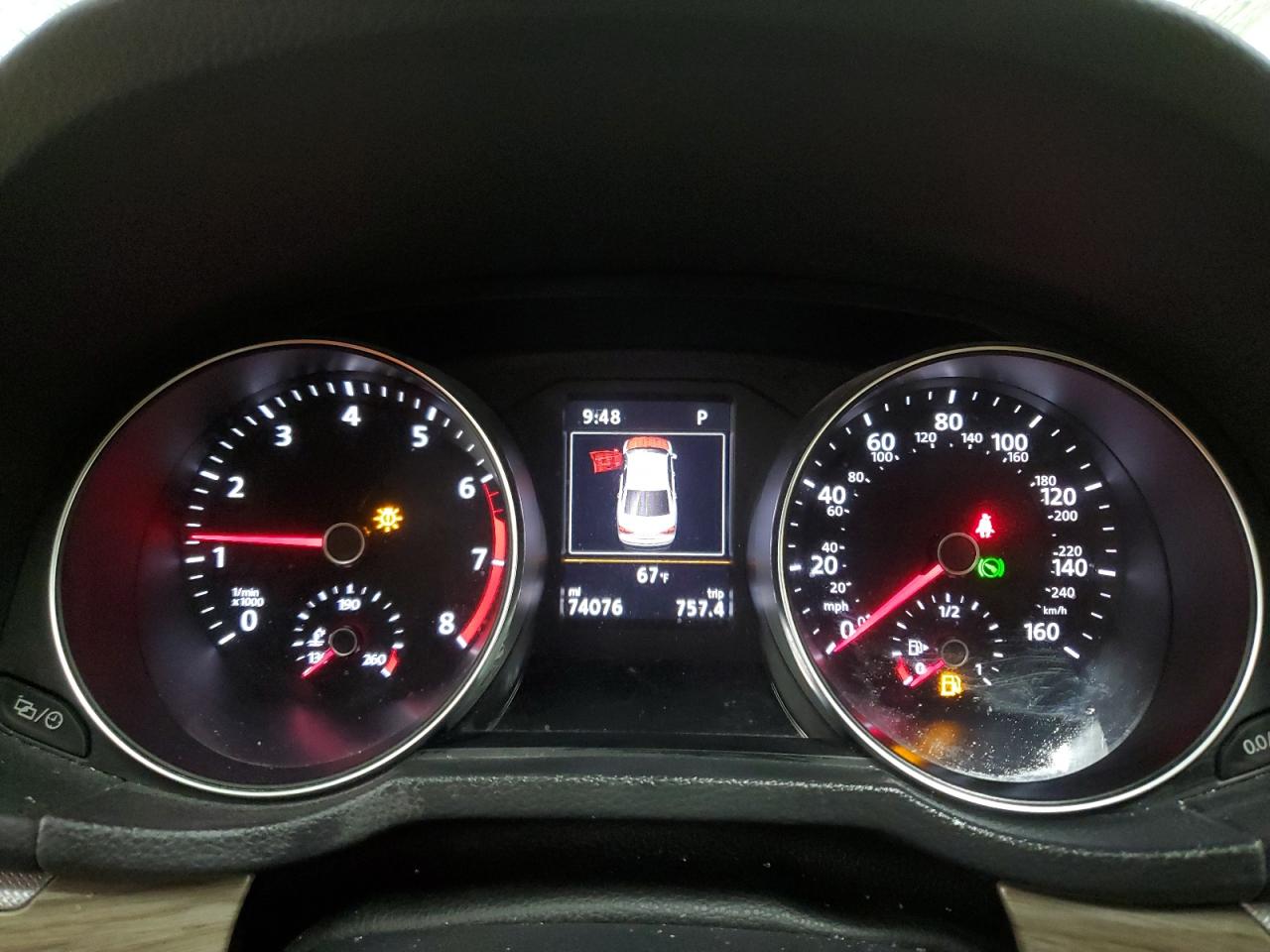 1VWGT7A39HC021945 2017 Volkswagen Passat Se