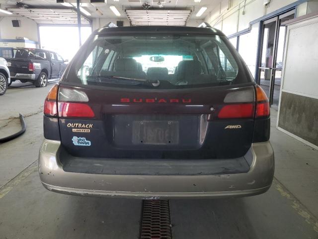 2002 Subaru Legacy Outback Limited VIN: 4S3BH686926648658 Lot: 58085554