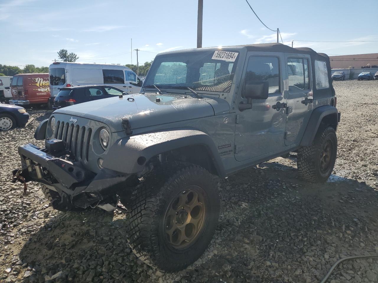 2014 Jeep Wrangler Unlimited Sport vin: 1C4BJWDGXEL322456