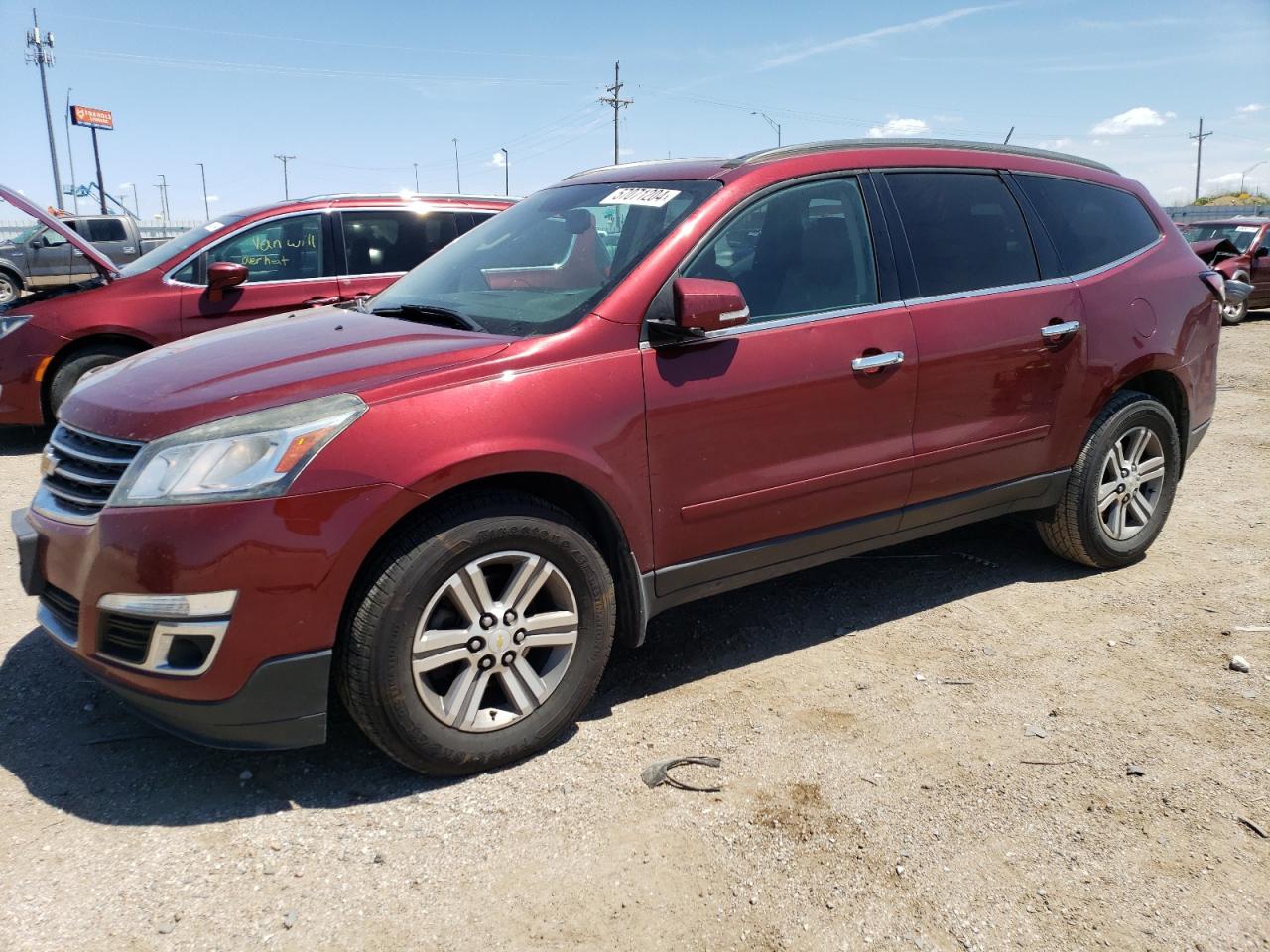 1GNKVHKD6FJ366161 2015 Chevrolet Traverse Lt