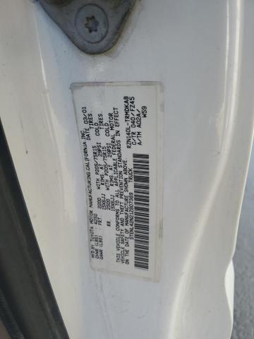 2001 Toyota Tacoma VIN: 5TENL42N21Z807389 Lot: 58021204