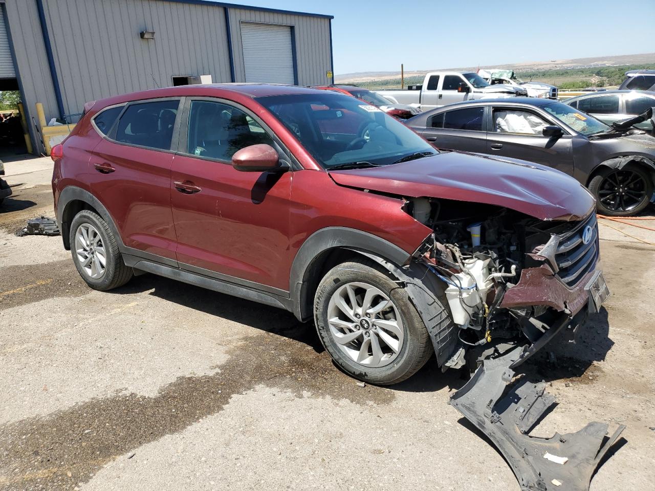 2016 Hyundai Tucson Se vin: KM8J23A4XGU206832