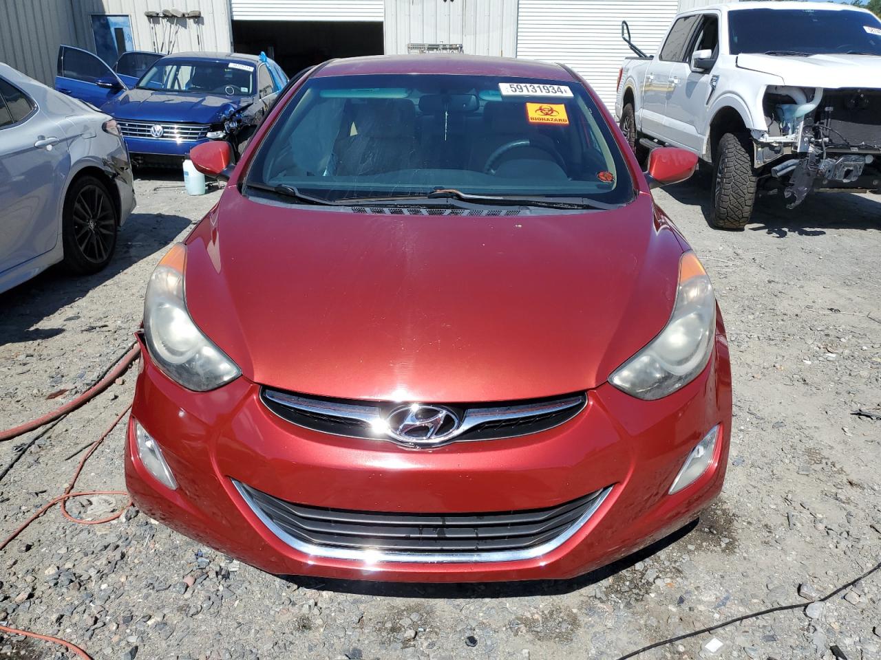 2012 Hyundai Elantra Gls vin: KMHDH4AEXCU402502