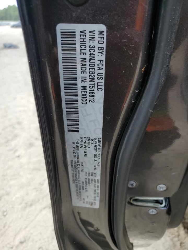 3C4NJDEB2MT516812 2021 Jeep Compass 80Th Edition