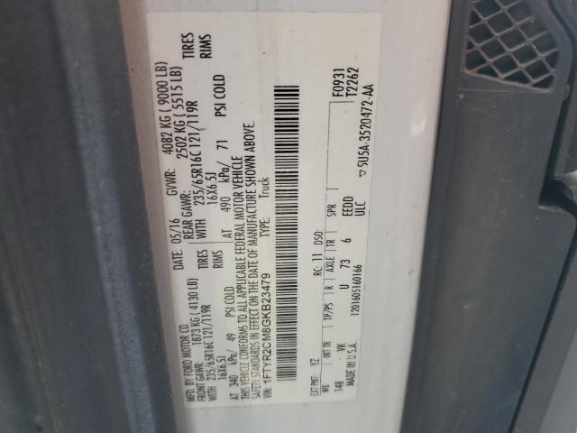 2016 Ford Transit T-250 VIN: 1FTYR2CM8GKB23479 Lot: 56196914