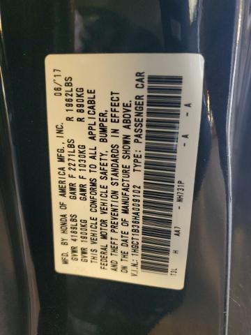 2017 HONDA ACCORD LX- - 1HGCT1B36HA009102