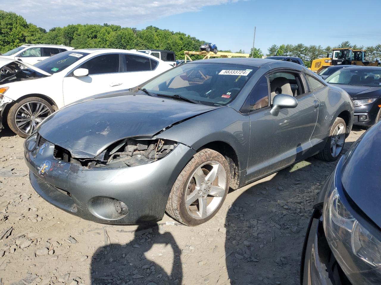 4A3AK24F77E021415 2007 Mitsubishi Eclipse Gs