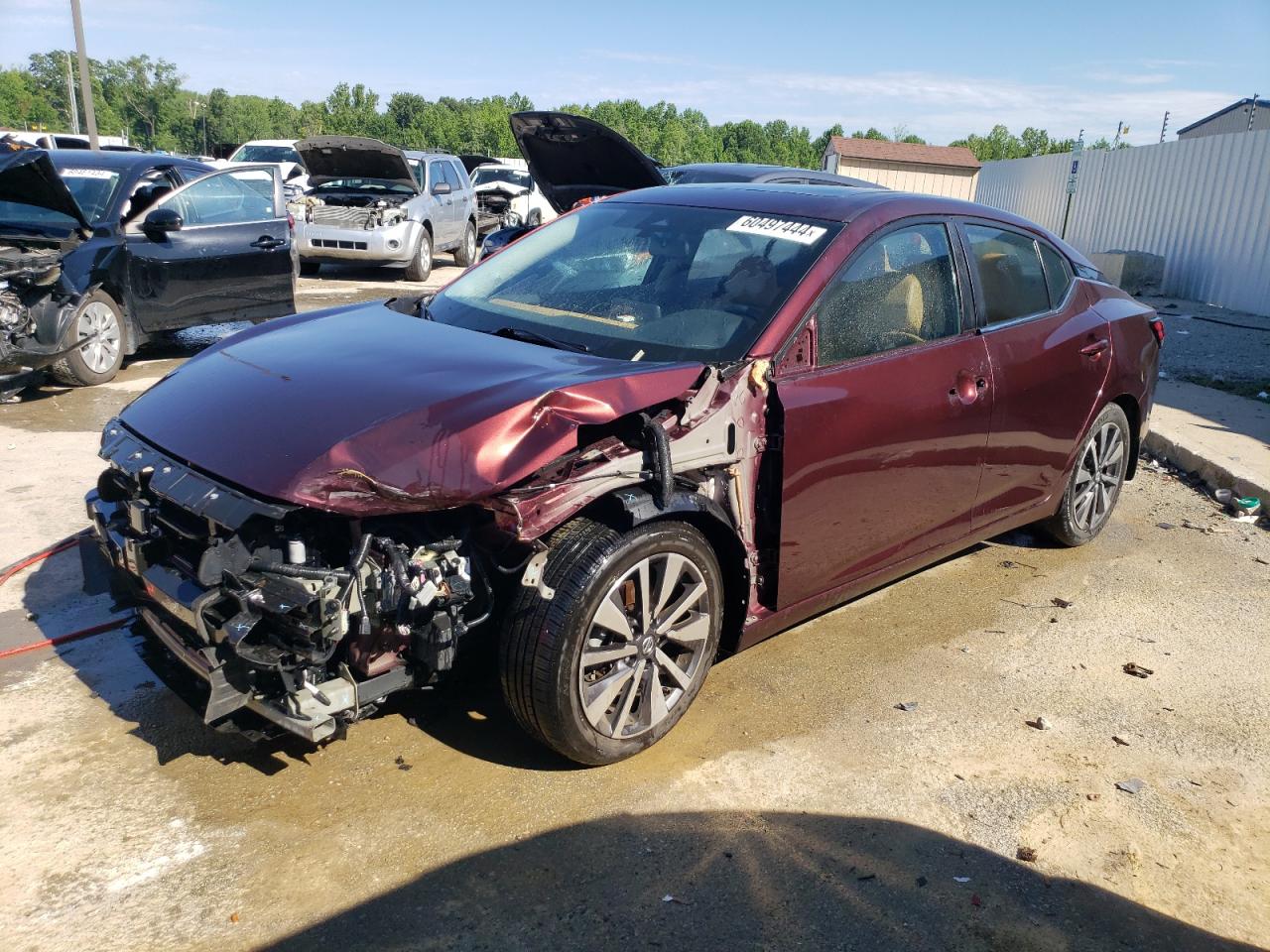 Lot #2931103291 2020 NISSAN SENTRA SV