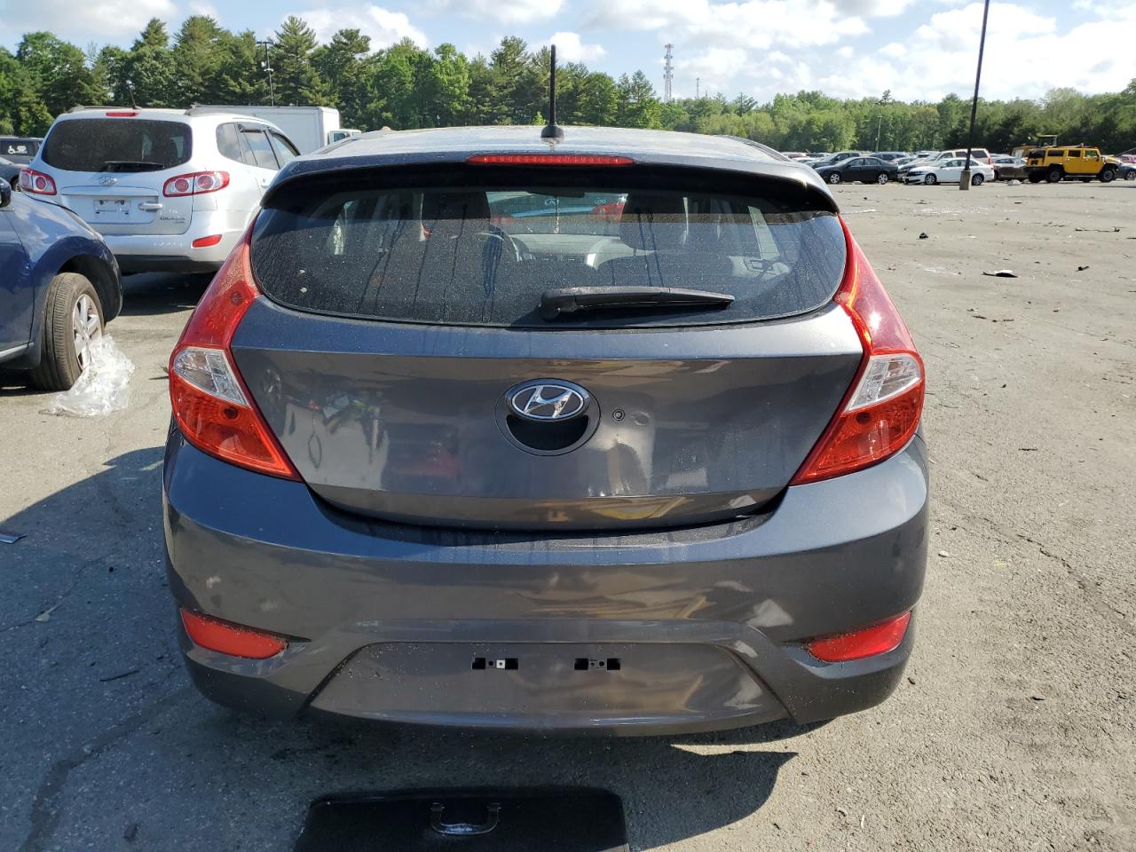 2012 Hyundai Accent Gls vin: KMHCU5AEXCU019592