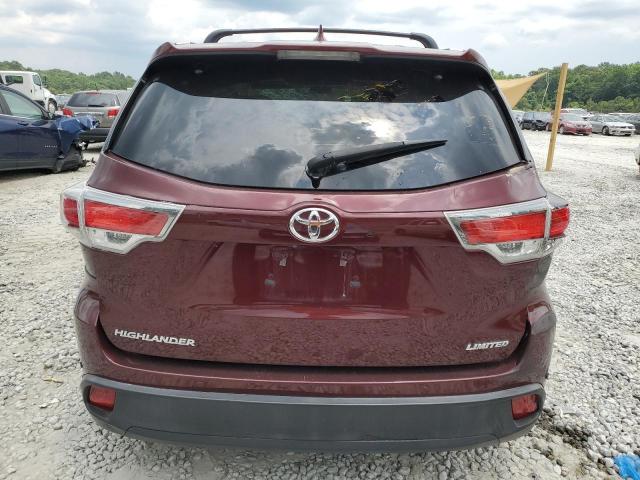 VIN 5TDYKRFHXFS092223 2015 Toyota Highlander, Limited no.6