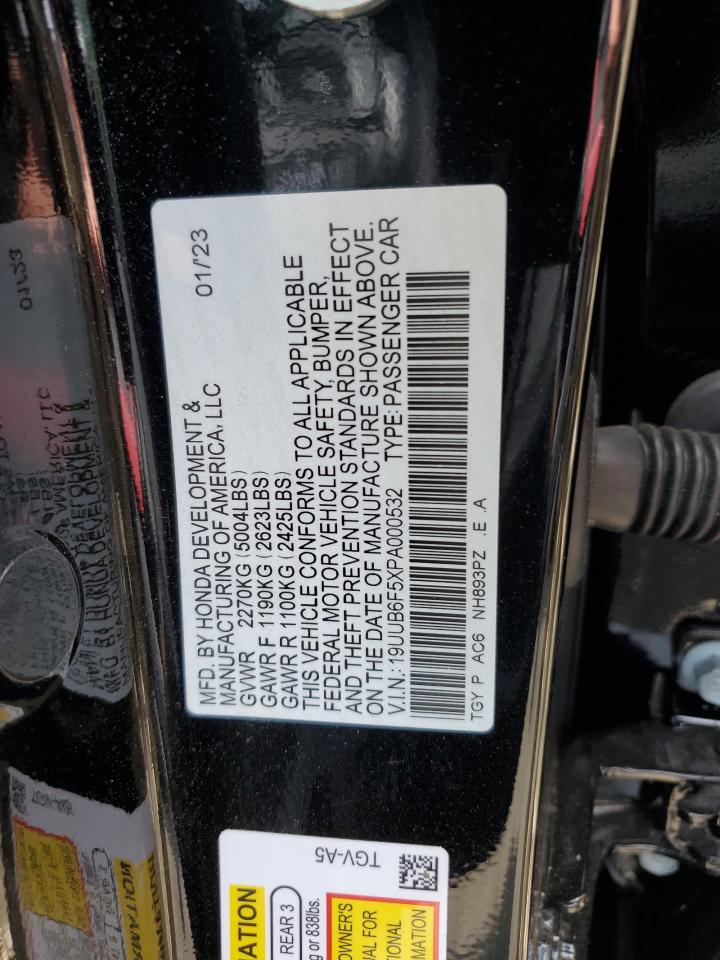 19UUB6F5XPA000532 2023 Acura Tlx A-Spec