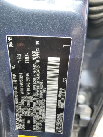 2019 Toyota Highlander Hybrid Limited VIN: 5TDDGRFH5KS070527 Lot: 58692414