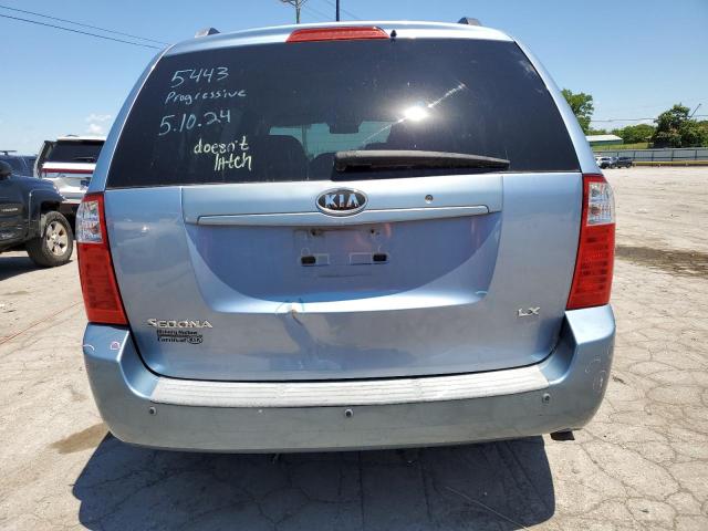 2009 Kia Sedona Ex VIN: KNDMB233196299814 Lot: 58147564