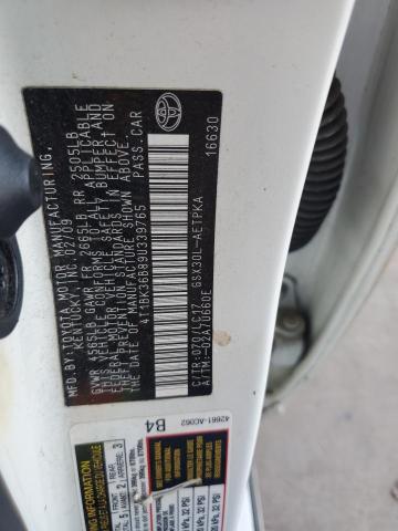 2009 Toyota Avalon Xl VIN: 4T1BK36B89U339765 Lot: 60836334