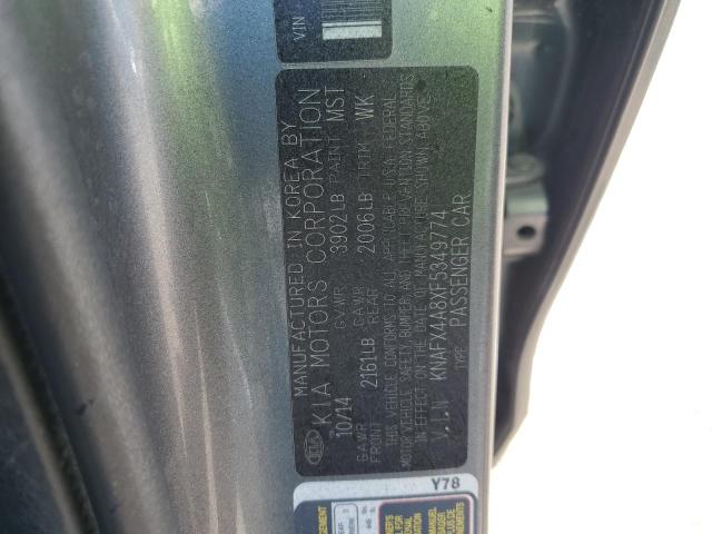 2015 KIA FORTE EX - KNAFX4A8XF5349774