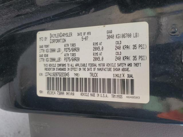 1D7HU18287S223345 2007 Dodge Ram 1500 St