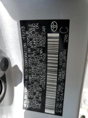 2014 Toyota Prius V VIN: JTDZN3EU4E3317968 Lot: 58310884