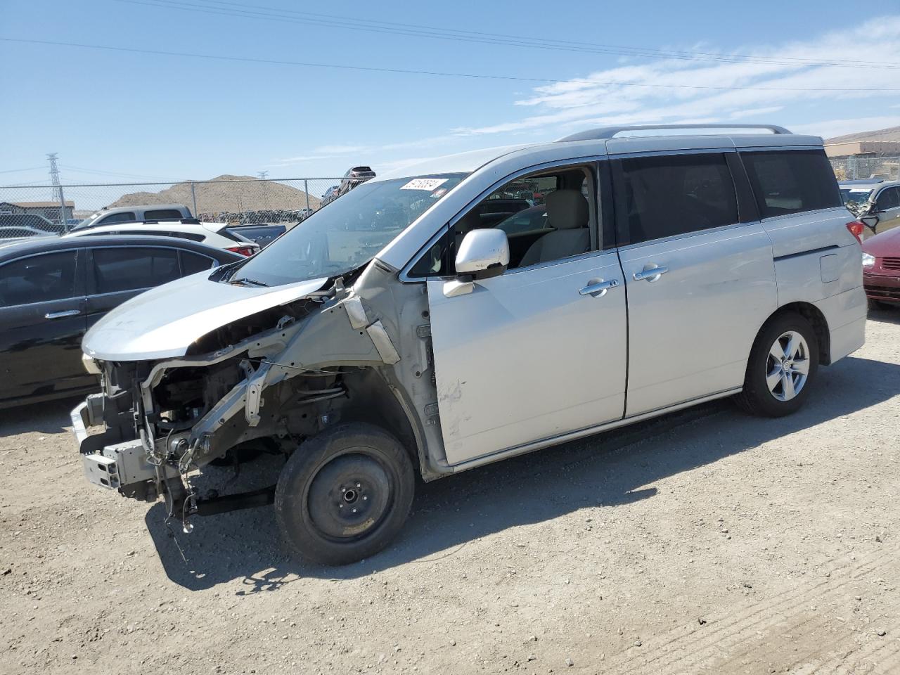 2014 Nissan Quest S vin: JN8AE2KP9E9101329