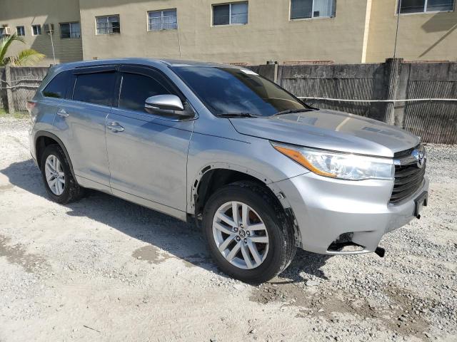 Vin: 5tdzarfh7gs019450, lot: 59883844, toyota highlander le 20164