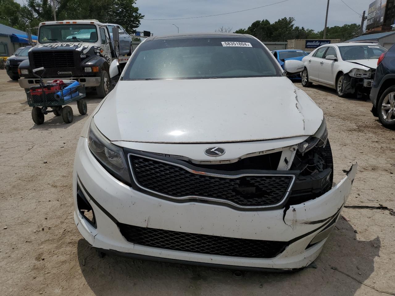 2015 Kia Optima Ex vin: 5XXGN4A79FG503987