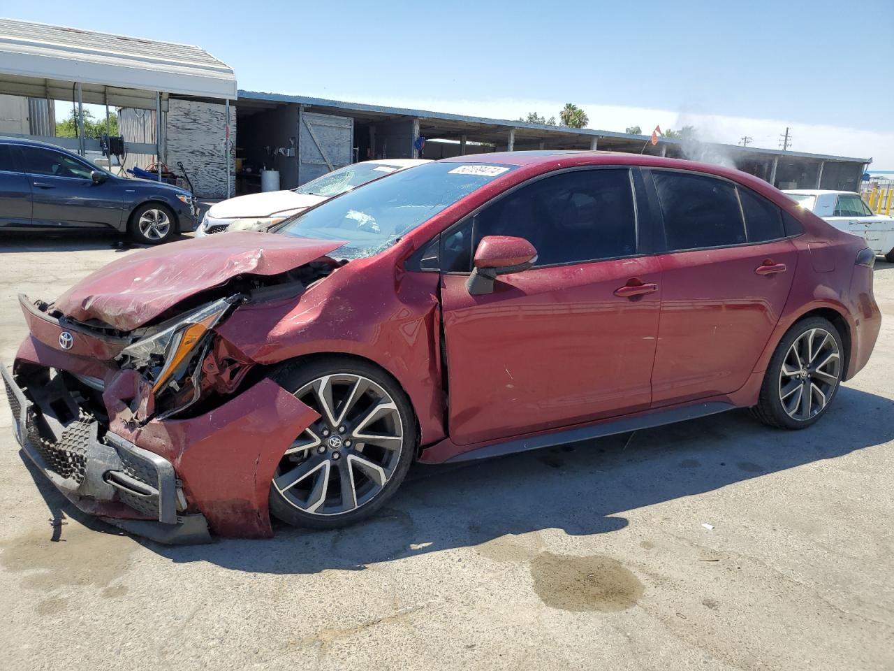 Lot #2994068287 2022 TOYOTA COROLLA SE