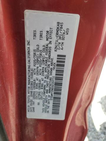 2003 Toyota Tacoma Xtracab VIN: 5TEWM72N03Z153711 Lot: 58297684